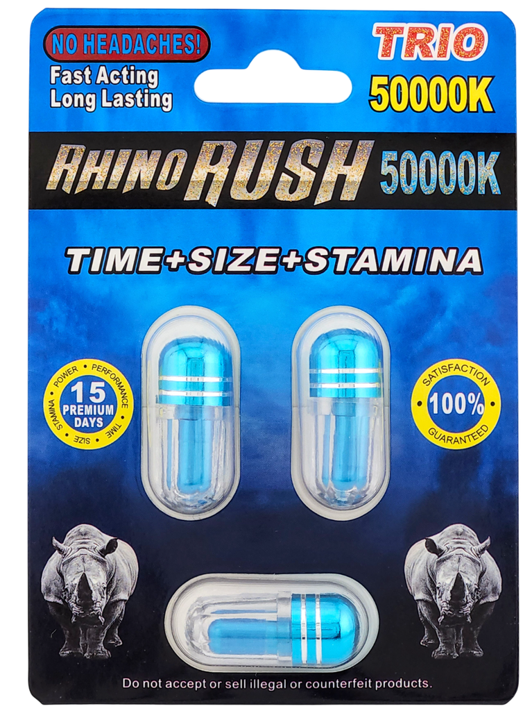 RHINO RUSH TRIO 50000K