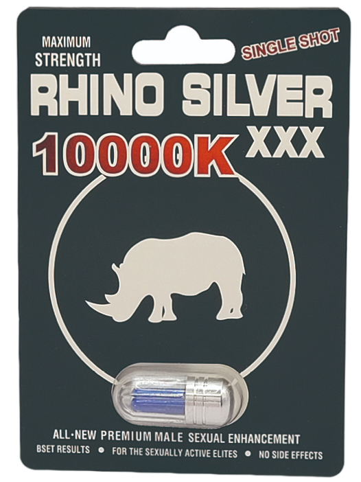 RHINO SILVER XXX PREMIUM 10000K